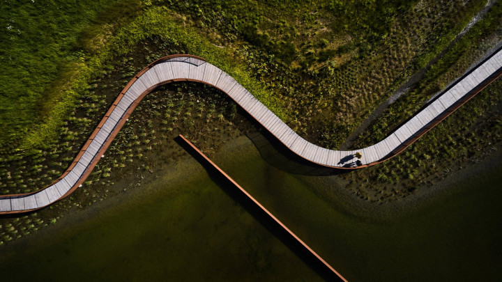 White Arkitekter Yağmur Suyu Göleti Tasarlıyor