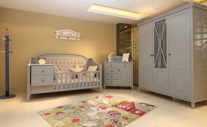 Çevre Dostu Fonksiyonel Asortie Mobilya Bebek Odası Ürünleri