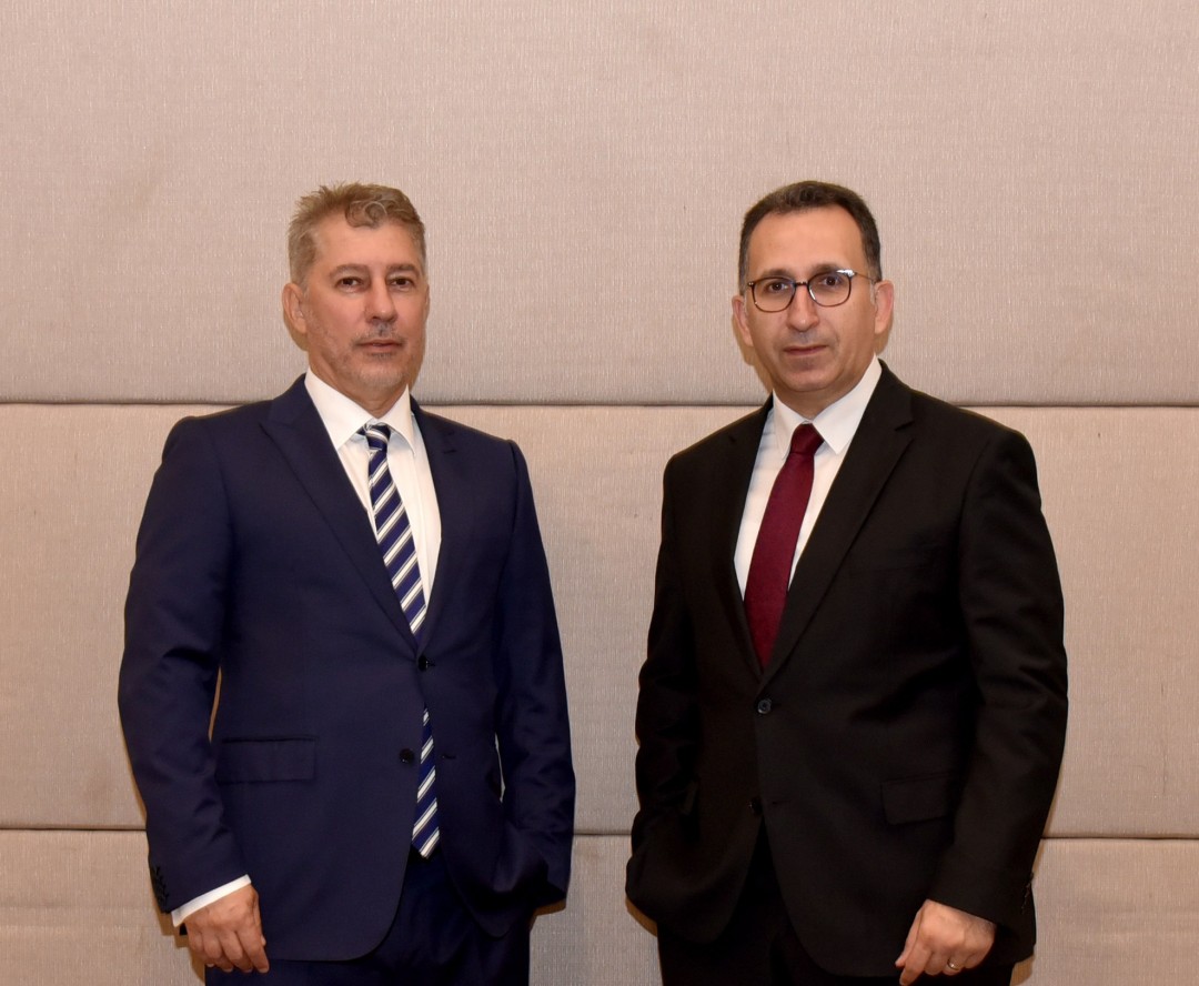 Kale Holding CFO’su Haluk Alperat ve Kalekim Genel Müdürü Timur Karaoğlu