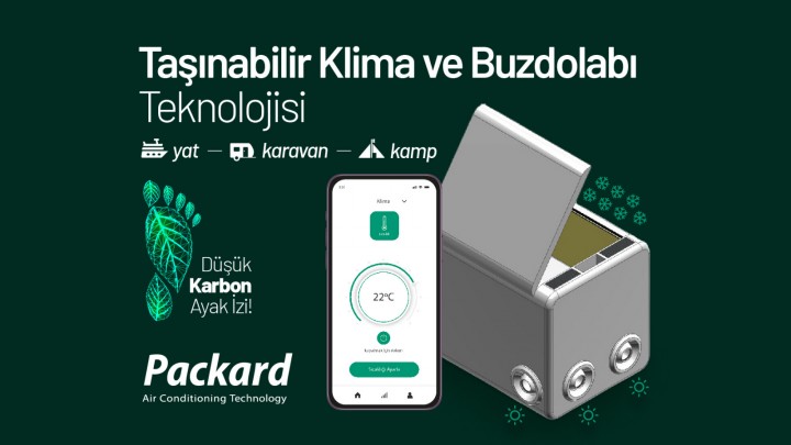 Taşınabilir Klima ve Buzdolabı Teknolojisi Packard   1,8 Milyon TL Fon Hedefiyle Yatırım Turunda