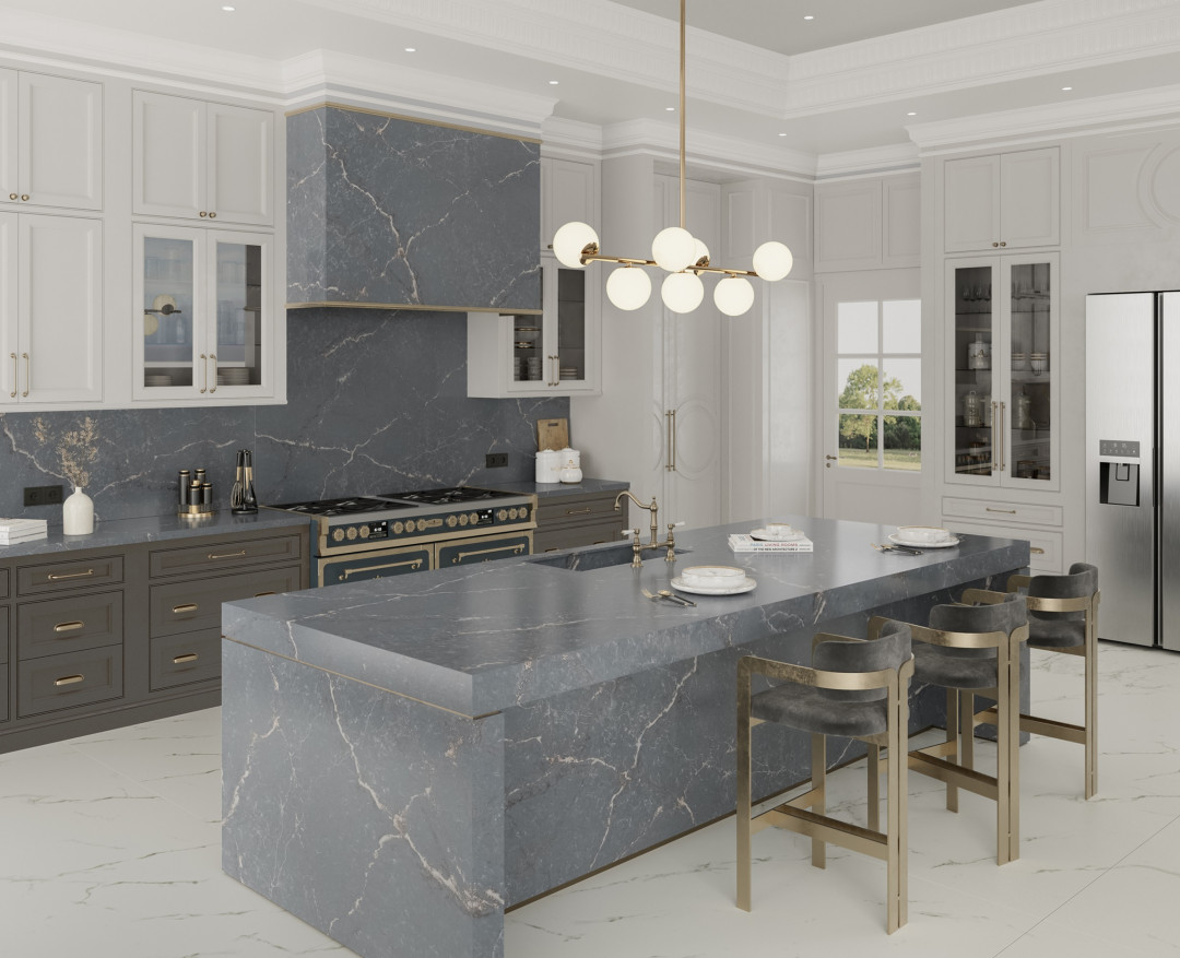 Silestone Parisien Bleu