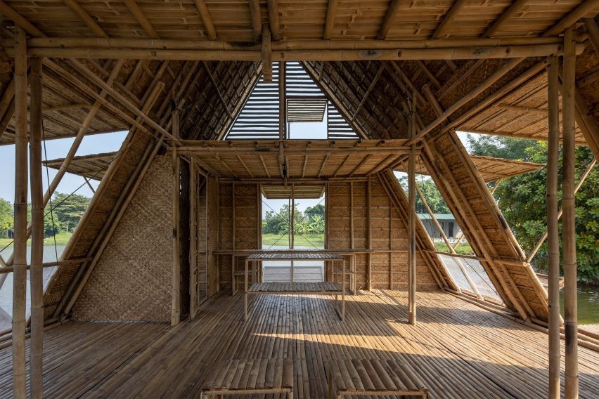 Floating Bamboo House