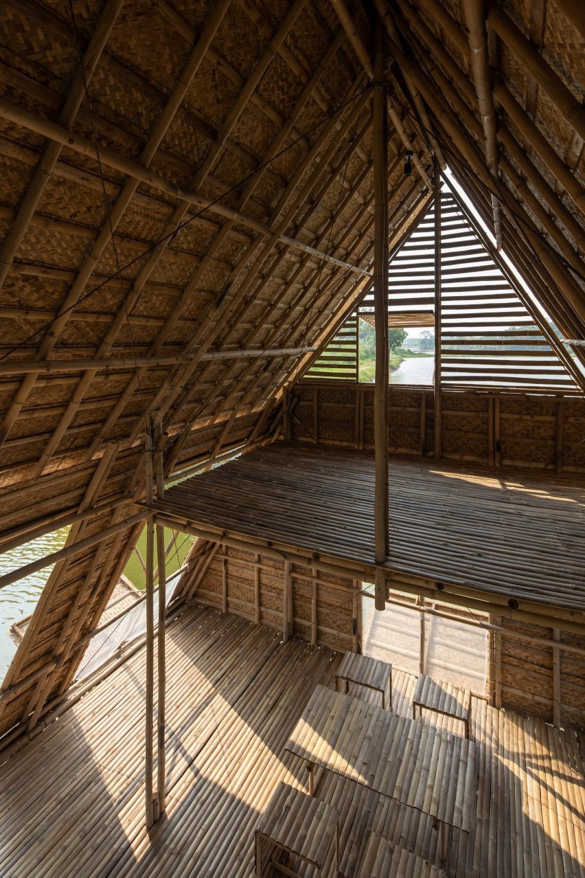 Floating Bamboo House