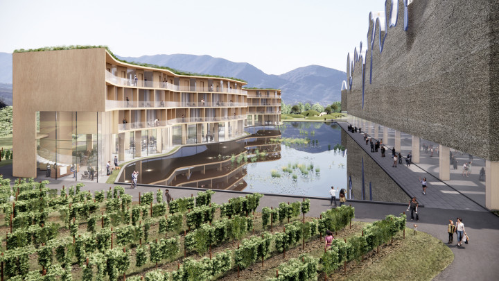 Tiran'daki Fuar Arnavutluk Merkezi'nin Tasarımı
