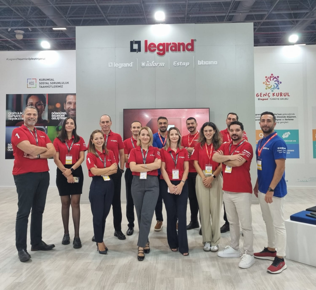 Legrand Türkiye Grubu A-Tech Akıllı Bina Teknolojileri Fuarı