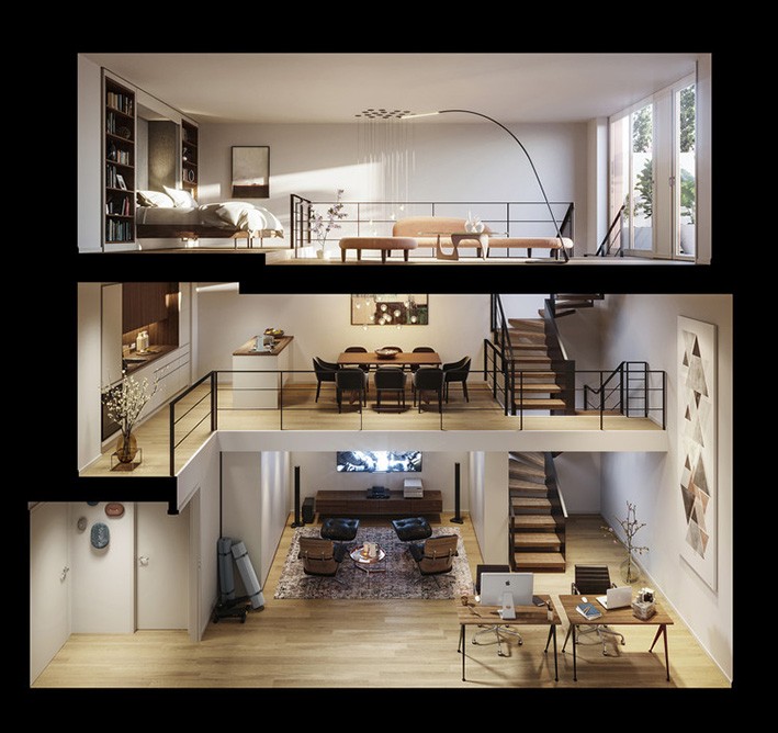 Esnek Konut Tasarımı Örnekleri