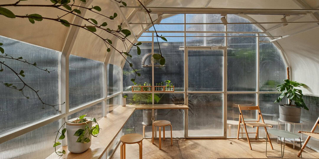 20 M2'lik Sürdürülebilir Bir Kafe
