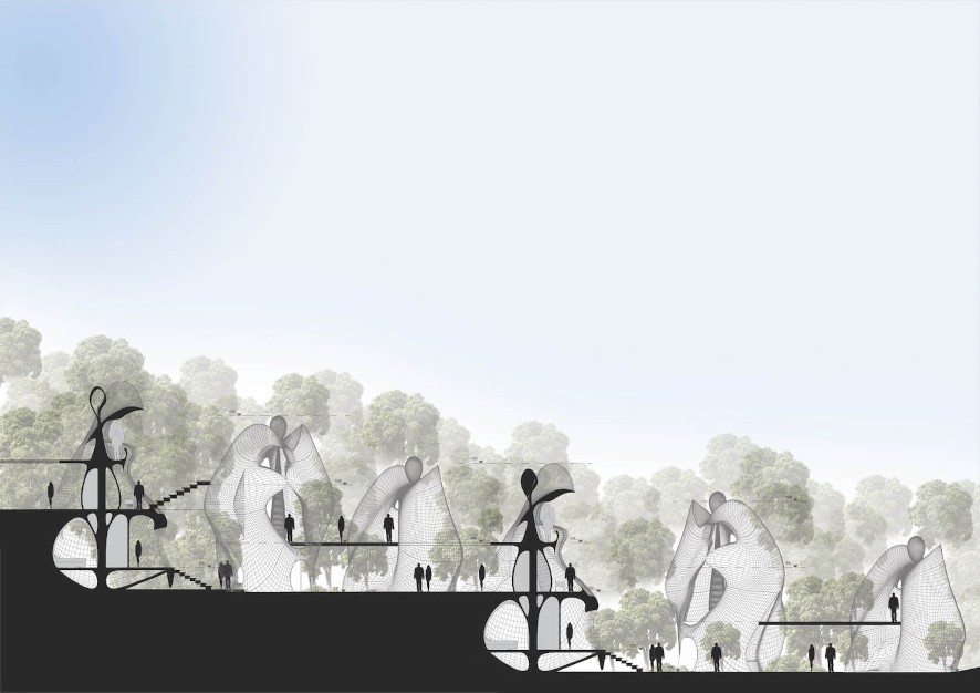 Exosteel Mother Nature Proje Kesit