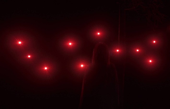 Tarihi Japon Bahçesinde TeamLab Tarafından Tasarlanan Sergi