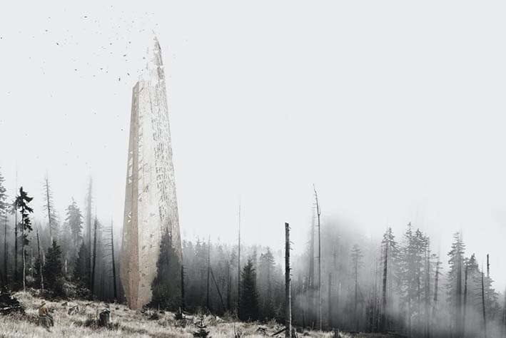 Yanmış Ormanlar İçin Yeni Bir Çözüm: Eriyen Regenera Gökdeleni