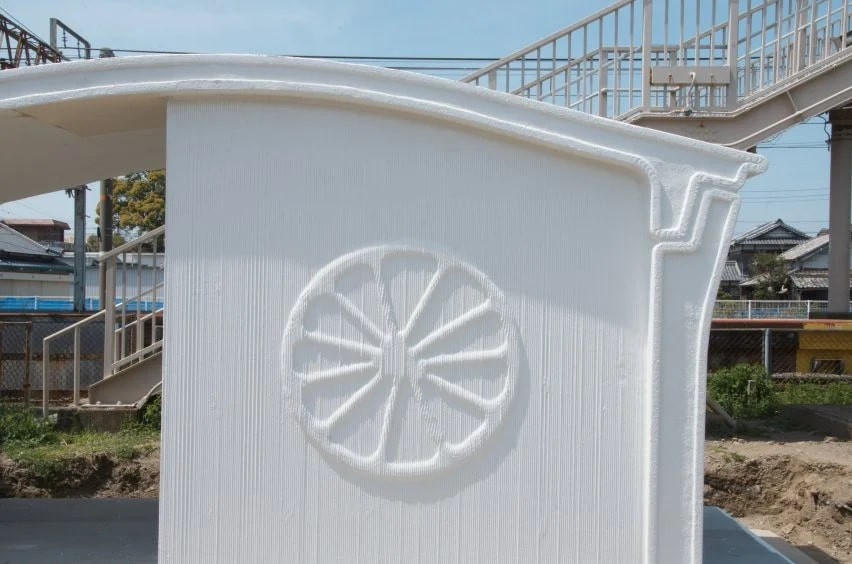 3D baskılı tren istasyonu