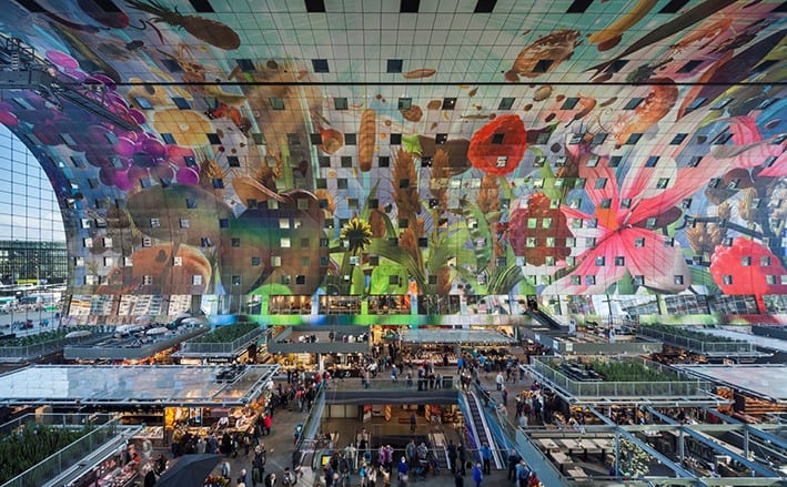 Markthal Rotterdam Yaşam Merkezi Markthal Rotterdam Yaşam Merkezi