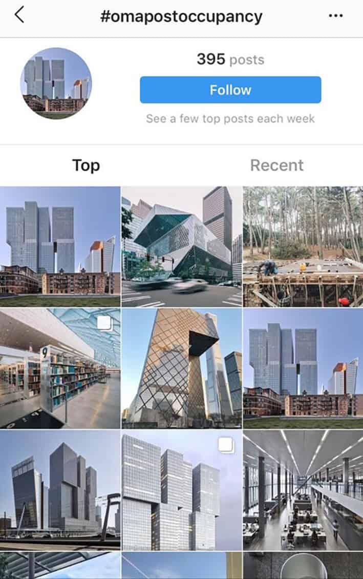 hashtag architecture