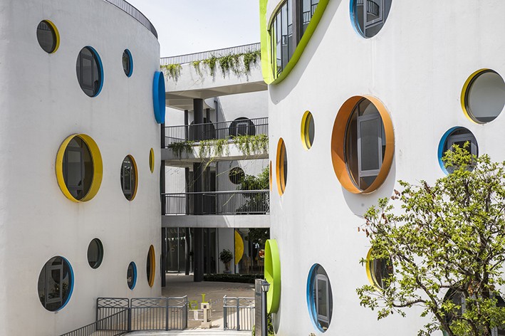 Anaokulu Cephe Tasarımı