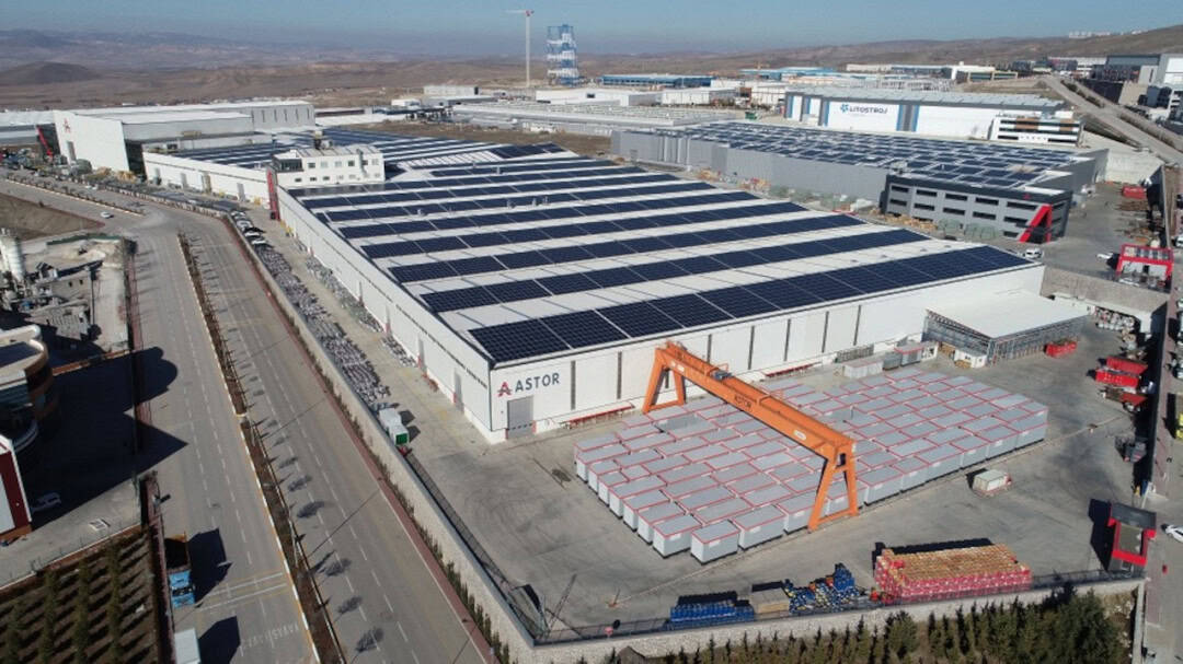 ASTOR ENERJİ fabrika ASTOR ENERJİ fabrika