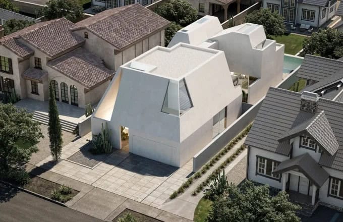 A House with Three Courtyards