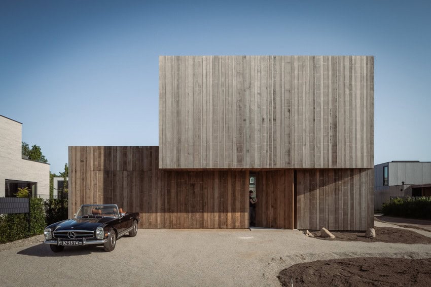 Ahşap Kaplamayla Tasarlanmış Sürdürülebilir Bir Konut