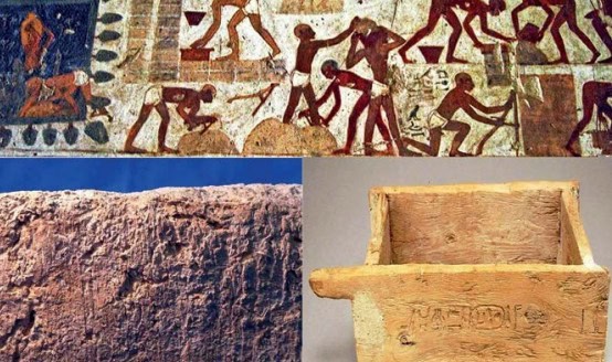 Antik Mısır'da Tuğla Üretimi Antik Mısır'da Tuğla Üretimi