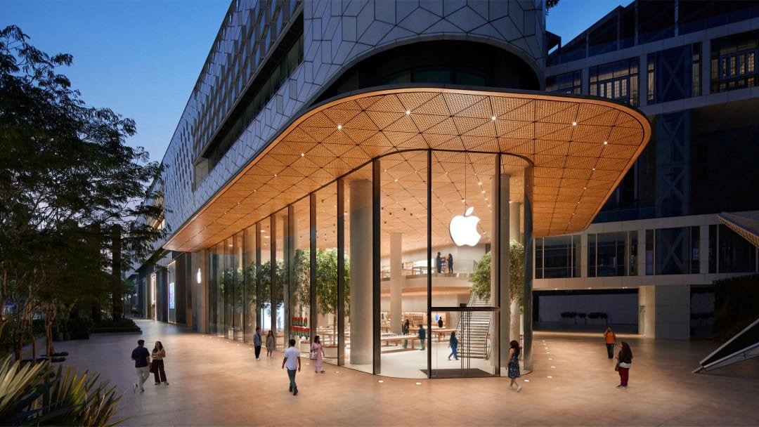 Apple'ın İlk Sürdürülebilir Mağazası Mumbai'de