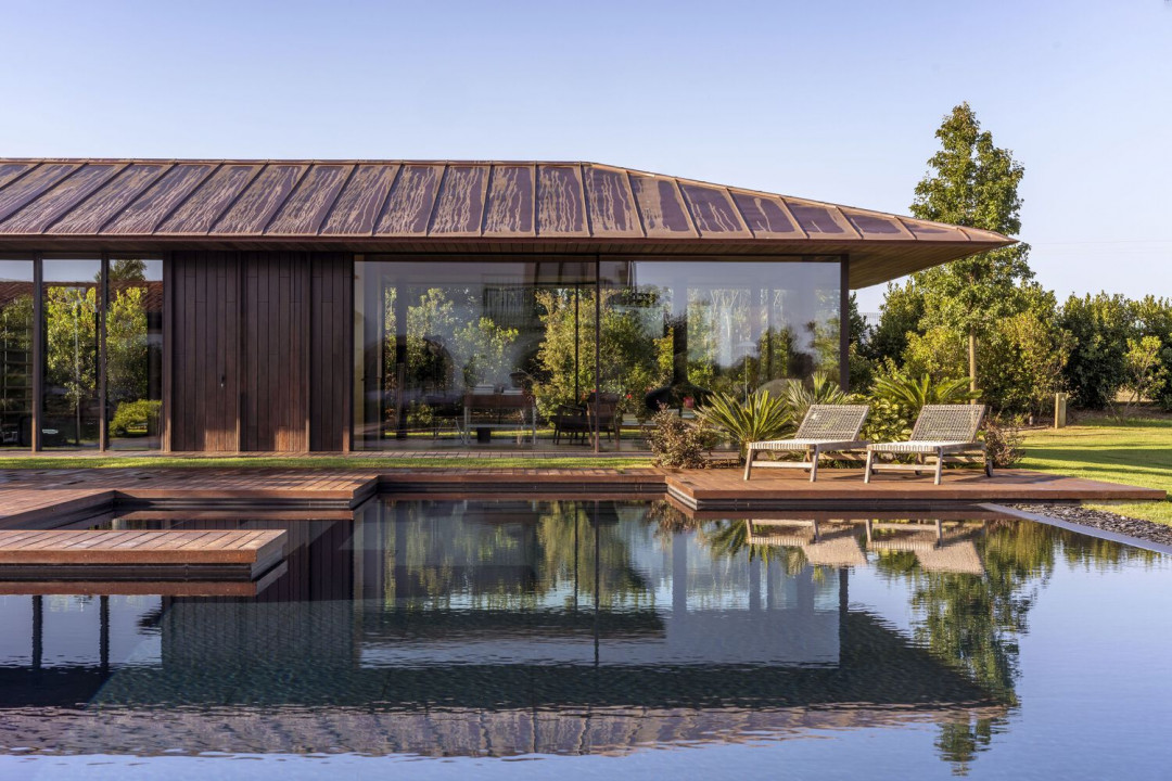 Bambu Çıtalar Sürdürülebilir Godai Pavyonu'nu Sarıyor