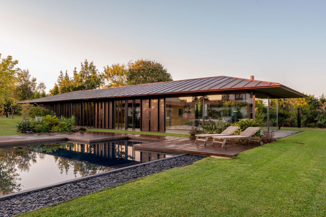 Bambu Çıtalar Sürdürülebilir Godai Pavyonu'nu Sarıyor