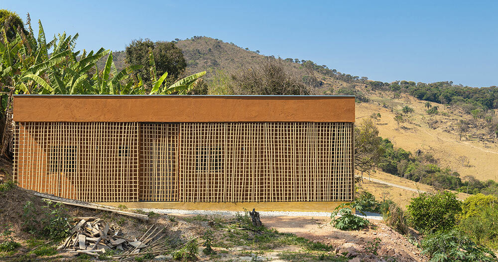 Bambudan Yapılmış Bir Konut