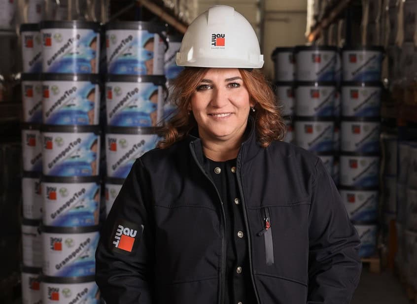 Baumit Türkiye Teknik Müdürü Meltem Bayraktar San