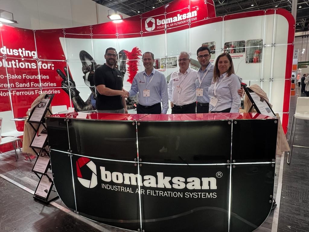 Bomaksan GIFA 2023 Düsseldorf Fuarı