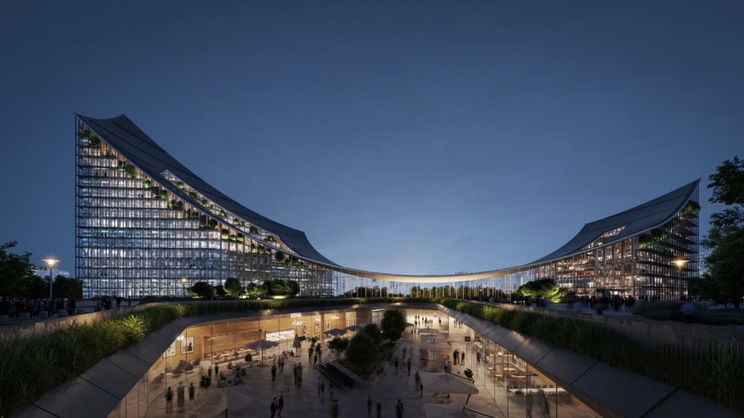 Sürdürülebilir Ofis Binası "CityWave"