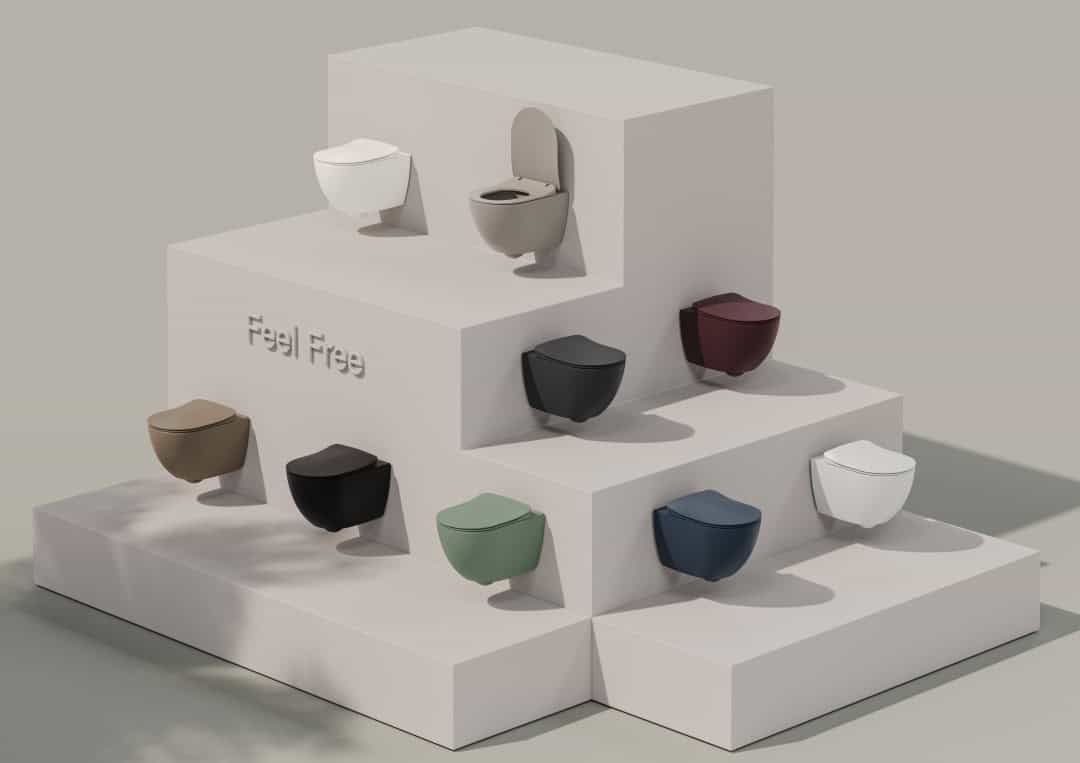 Creavit Rim-Off klozet