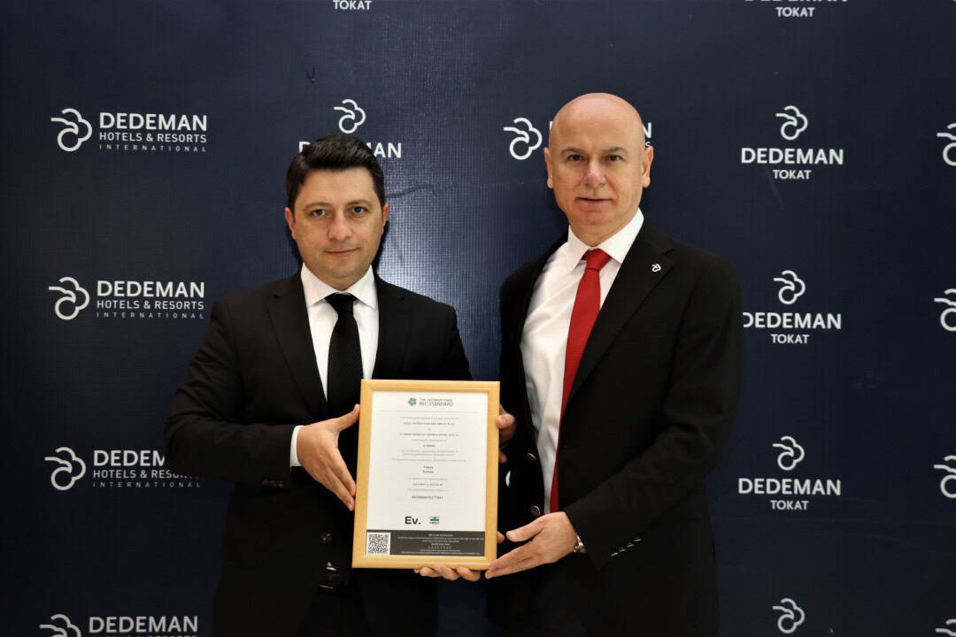 Dedeman Tokat Otel, Uluslararası Yenilenebilir Enerji Sertifikası aldı