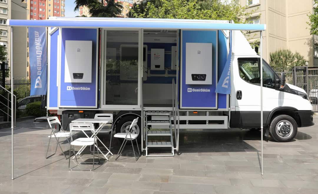 DemirDöküm infomobil araçları DemirDöküm infomobil araçları