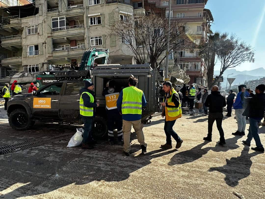 Uluslararası Kalkınma ve Çevre Derneği - IDEA Universal  deprem