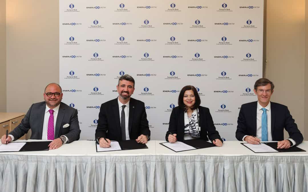 Enerjisa Üretim, Avrupa İmar ve Kalkınma Bankası imza töreni