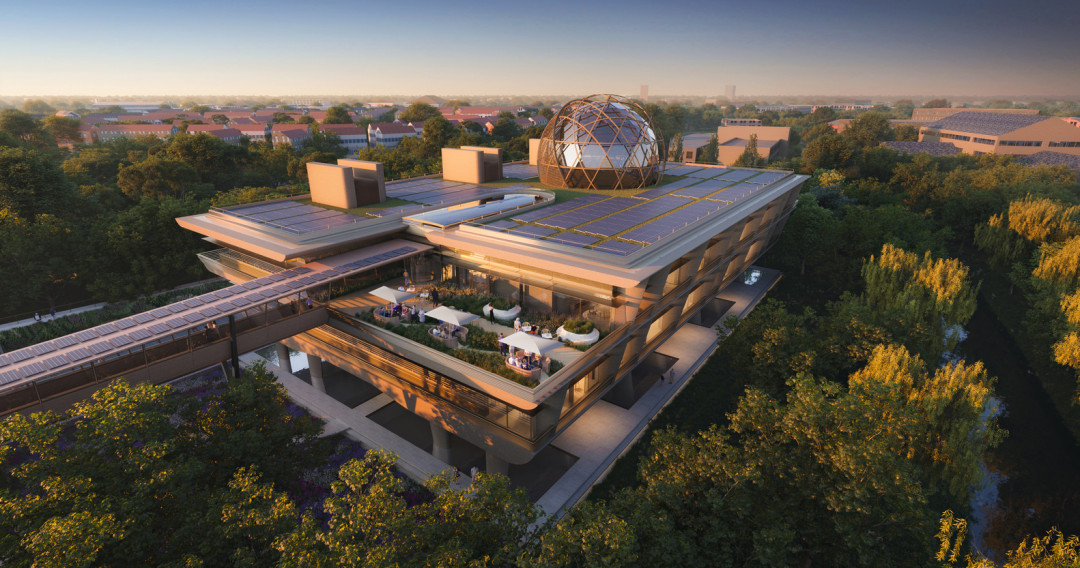 Foster + Partners'dan Sürdürülebilir Kampüs Tasarımı