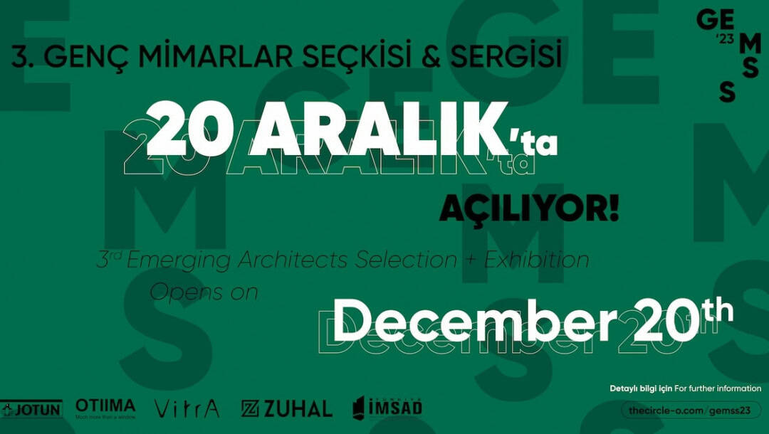 GEMSS 23 Sergi Açılış Duyurusu