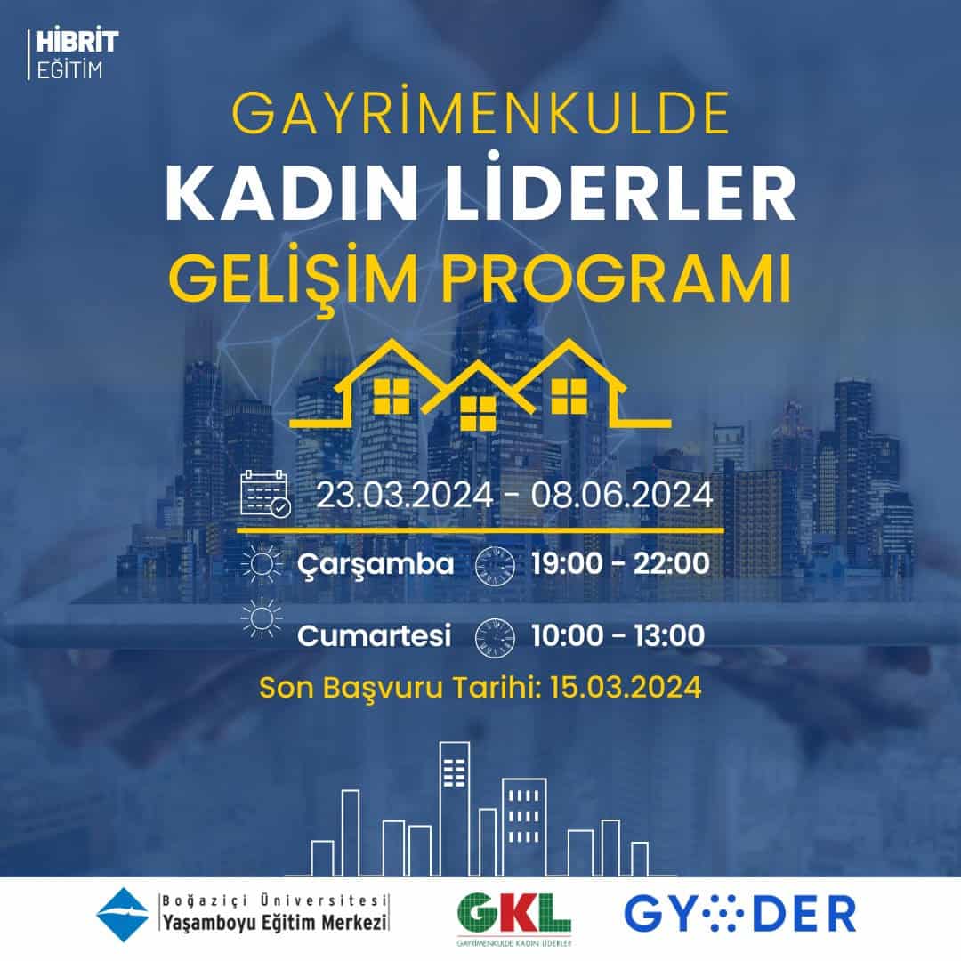 Gayrimenkulde Kadın Liderler Gelişim Programı