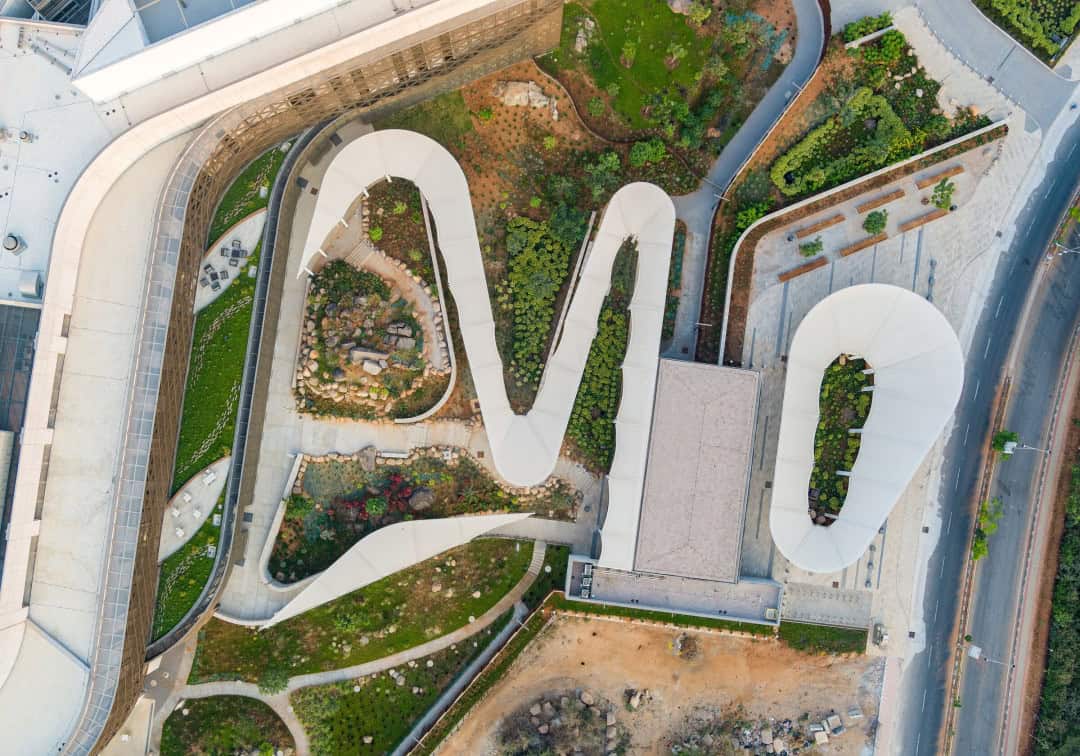 Haydarabad'daki Sürdürülebilir Tasarlanmış ABD Konsolosluğu