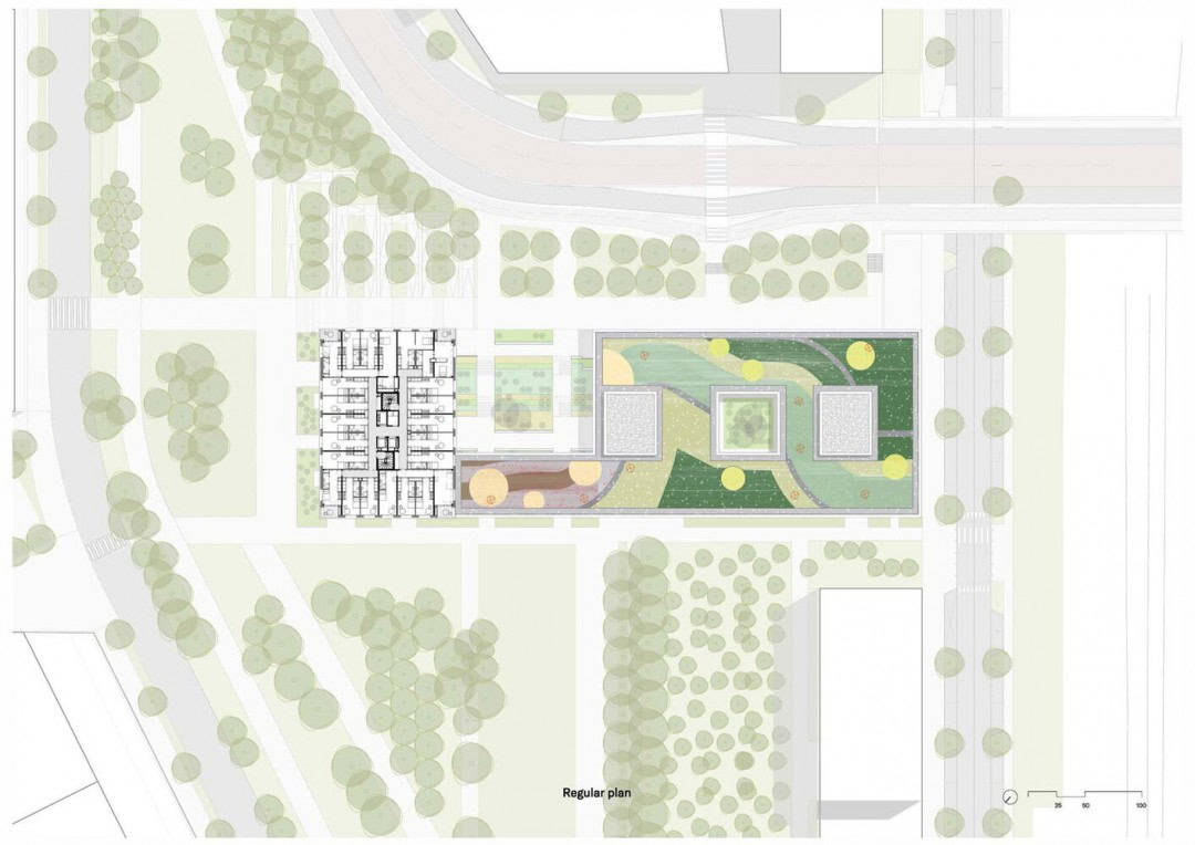 KCAP'in Toulouse'da Sürdürülebilir Yaşam Kompleksi