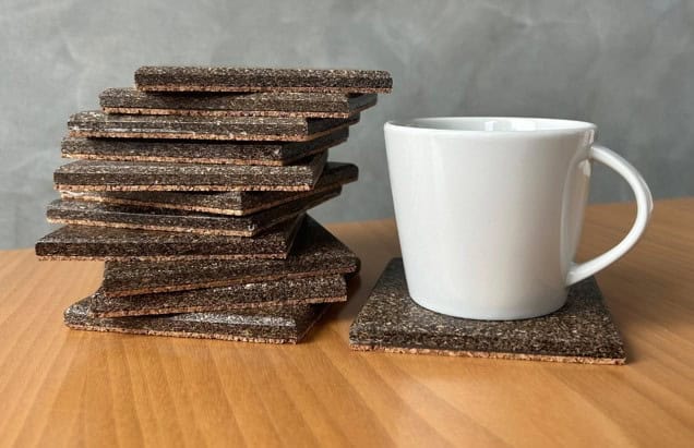 Kahve posasından panel