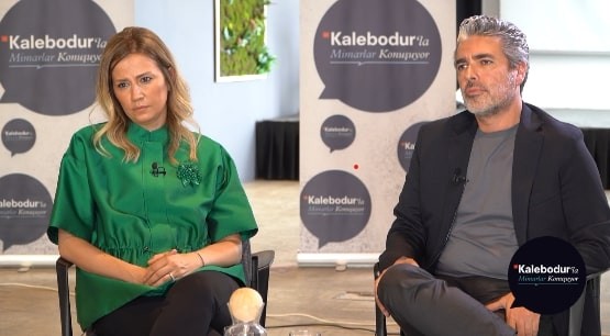 AS Architects'in kurucusu Ayşin Sevgi Karakurt Macit ve Gökhan Aksoy Architects'in kurucusu Gökhan Aksoy