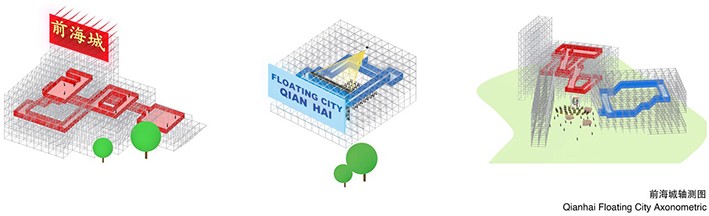 Qianhai Yüzen Şehir Diyagramı