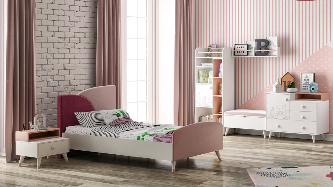 Kelebek Mobilya Milky Genç Odası Takımı