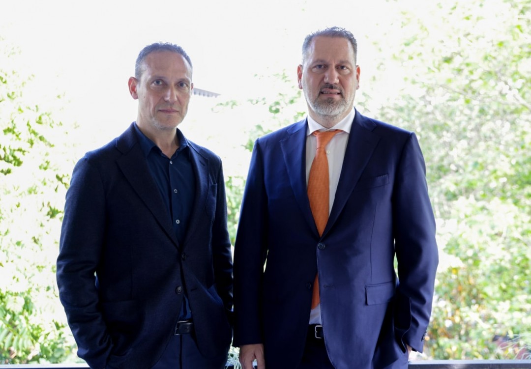 Koleksiyon Mobilya Yönetim Kurulu Başkanı Koray Malhan ve Başkan Vekili Doruk Malhan