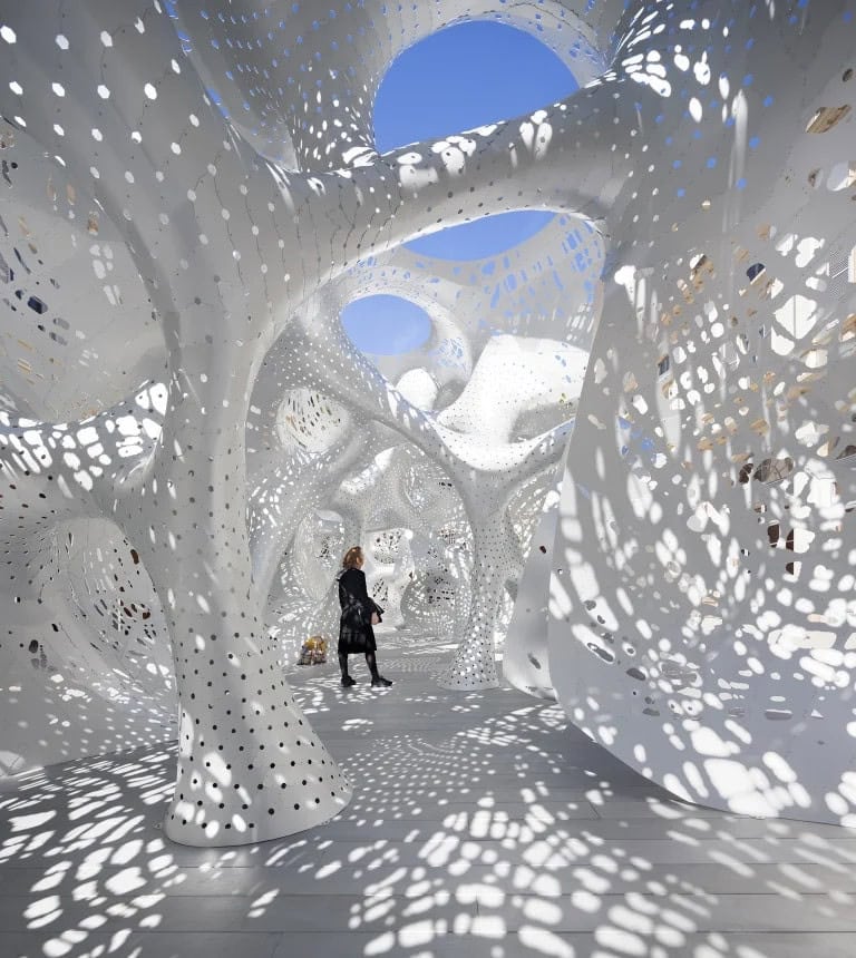 Pavilion Nomad, Marc Fornes/ THEVERYMANY Pavilion Nomad, Marc Fornes/ THEVERYMANY