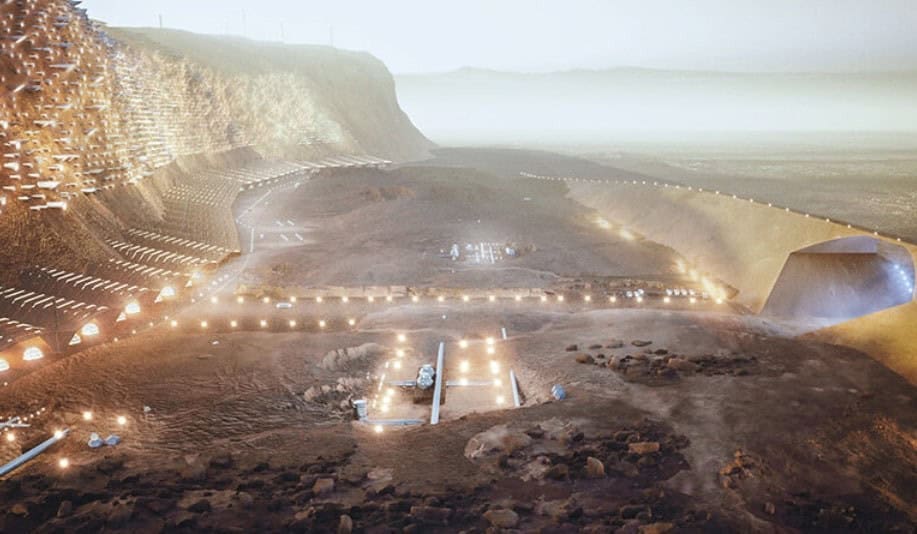 marsta sürdürülebilir şehir