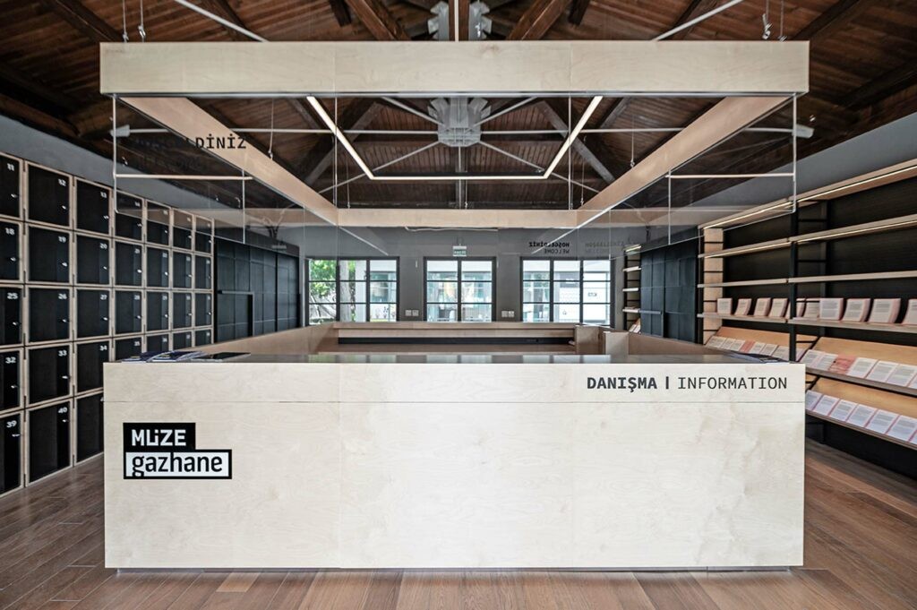 Müze Gazhane  Müze ve Kütüphane Binaları