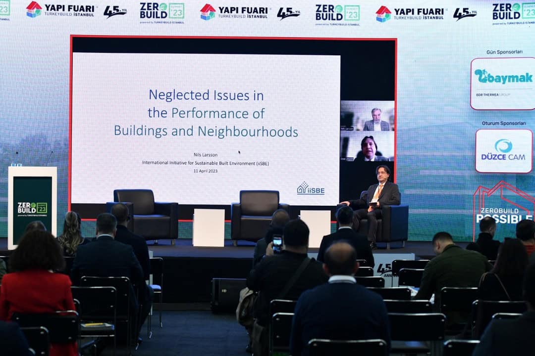 Sürdürülebilir Yapılı Çevre için Uluslararası Girişim-ISBE İcra Direktörü Nils Larsson