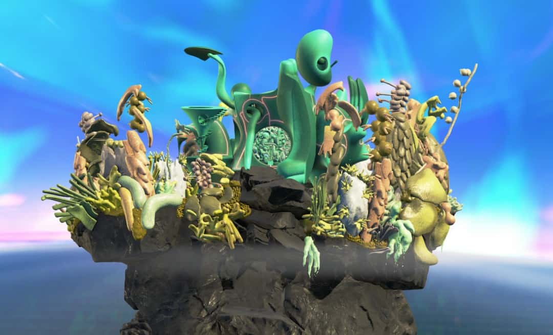 Quagmire's Karst ve bir dizi seramik objeyle Quagmire's Karst ve bir dizi seramik objeyle