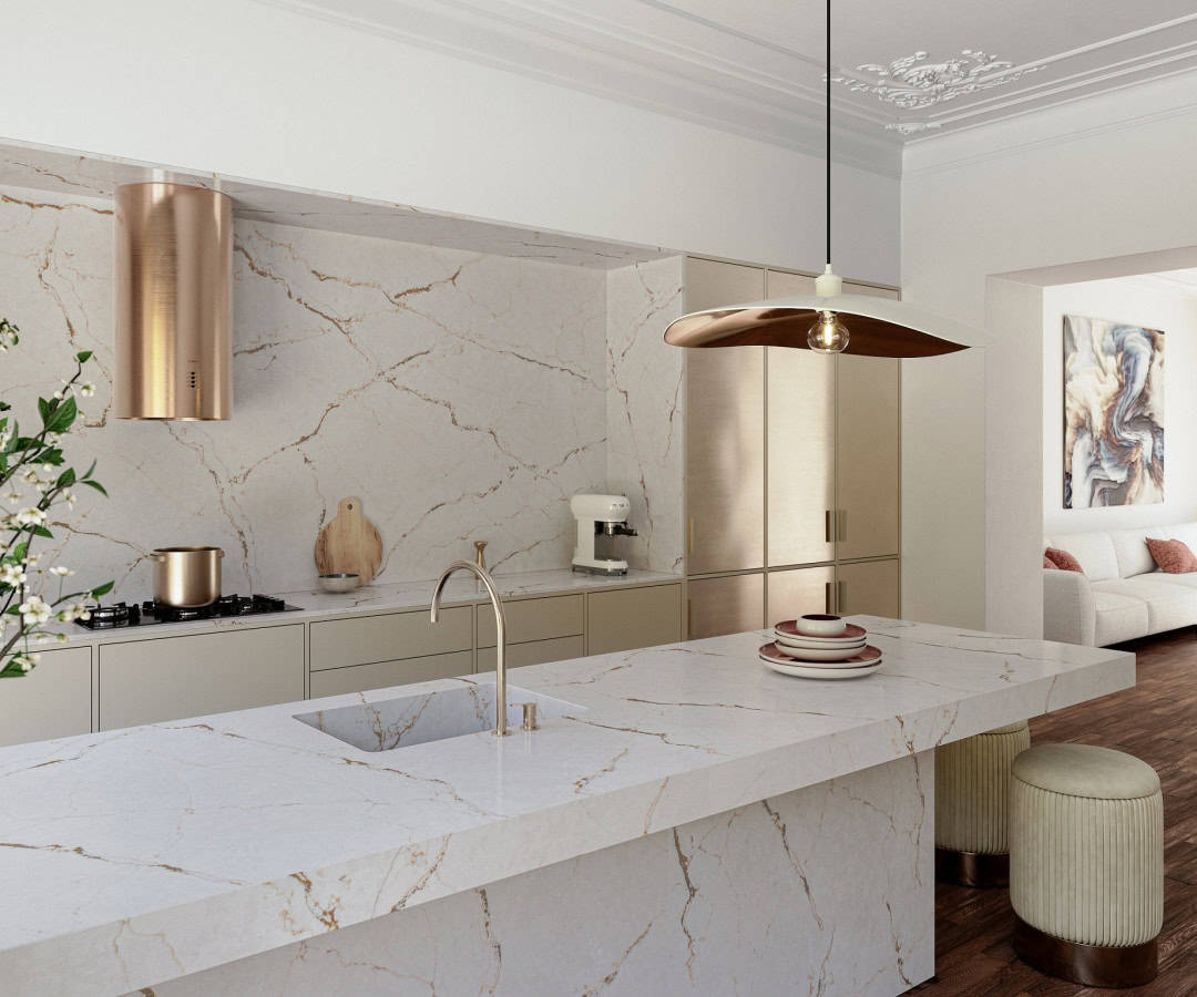 Silestone Le Chic koleksiyonu - Versailles Ivory